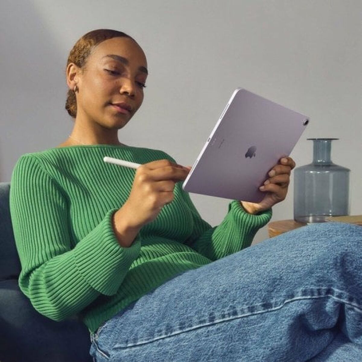 Läsplatta Apple iPad Air 2024 128 GB Lila M2 8 GB RAM Fibio.se