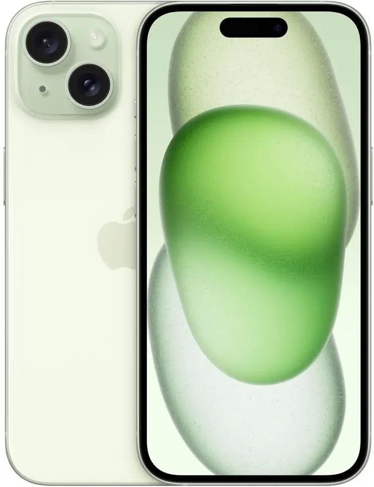 Apple iPhone 15 6,1" 128GB - Grön