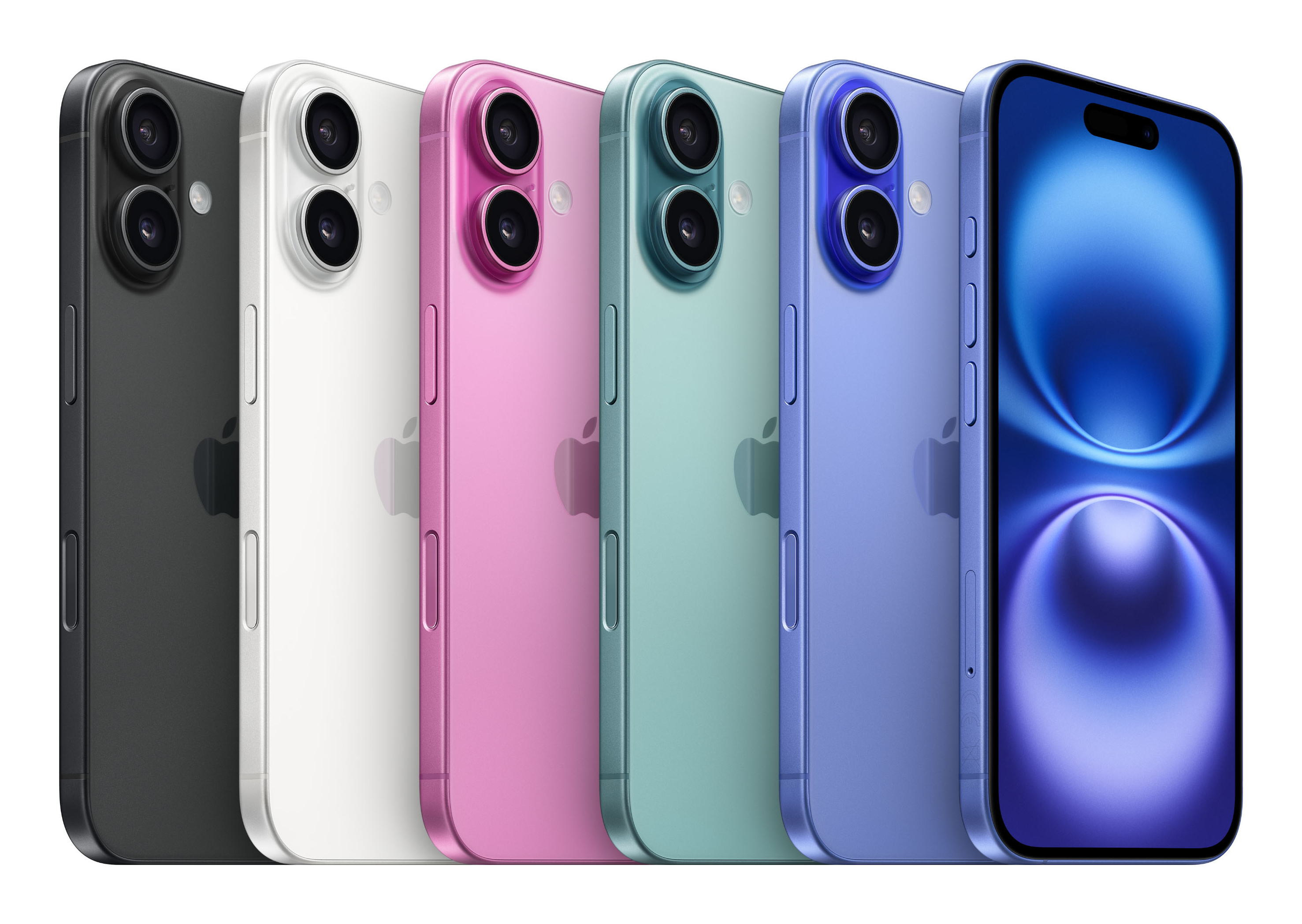 Apple iPhone 16 15,5 cm (6.1") Dubbla SIM-kort iOS 18 5G USB Type-C 128 GB Svart - Bild 5