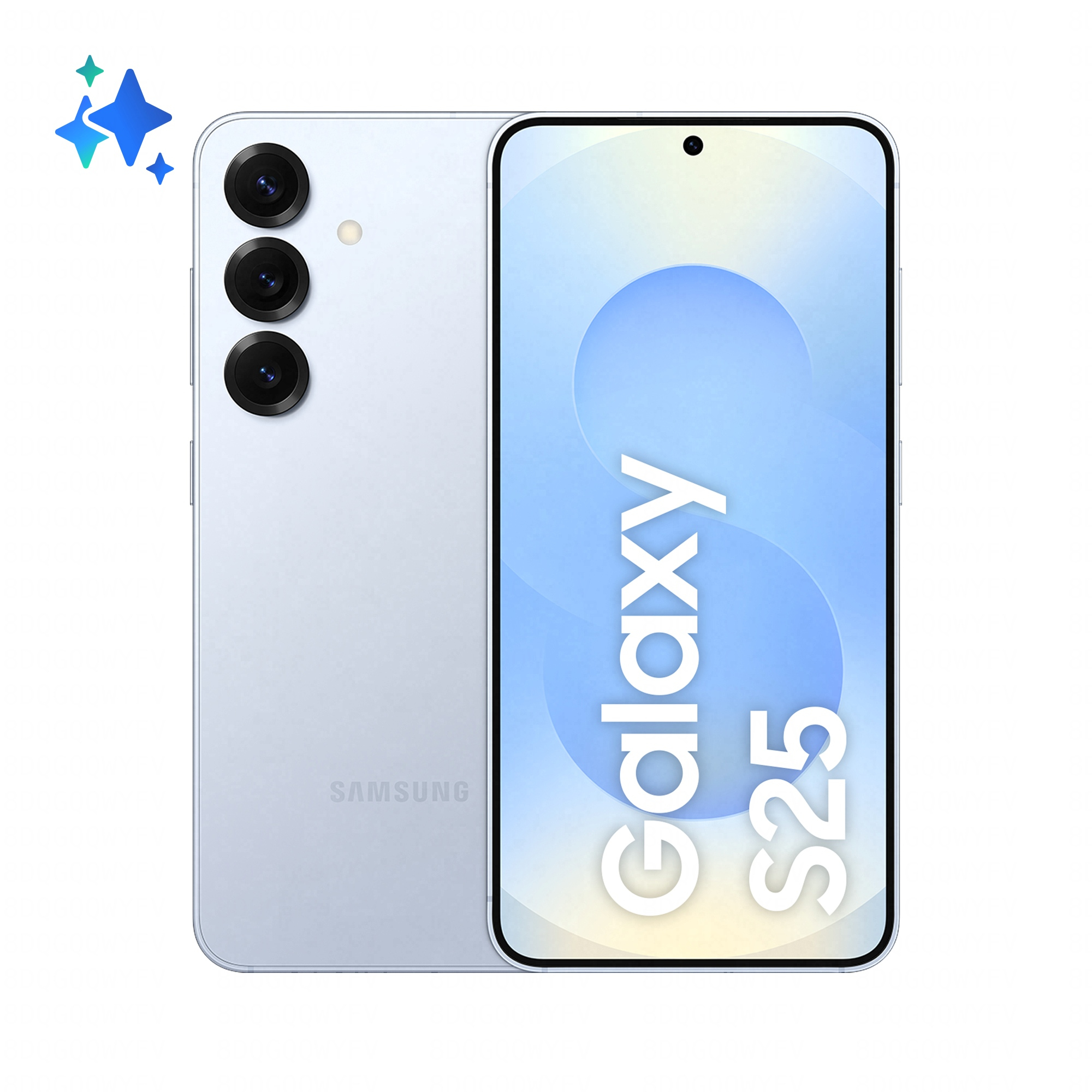 Samsung Galaxy S25 15,8 cm (6.2") Dubbla SIM-kort Android 15 5G USB Type-C 12 GB 128 GB 4000 mAh Blå