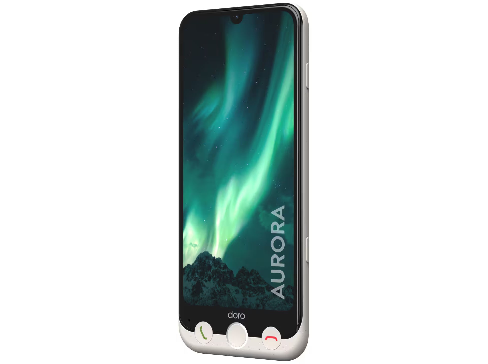 Doro Aurora 31 15,5 cm (6.1") Dubbla SIM-kort Android 14 4G USB Type-C 6 GB 28 GB 5000 mAh Vit