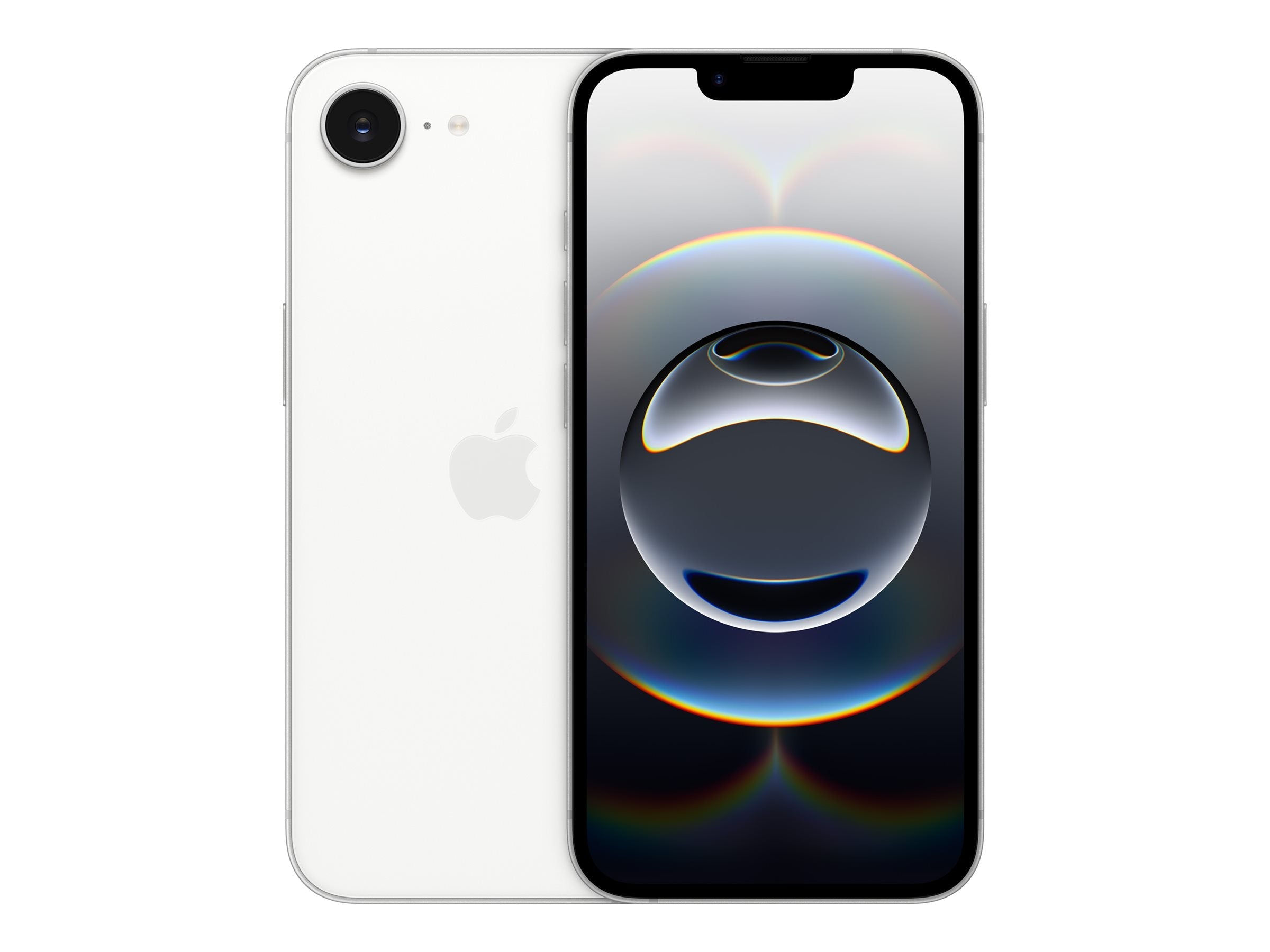 Apple iPhone 16e 15.5 cm (6.1") Dual SIM iOS 18 5G USB Type-C 128 GB Vit - Bild 4